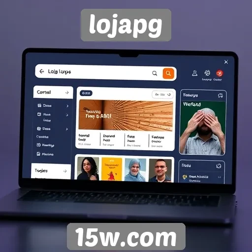 Mudanças na interface do site lojapg em 2025