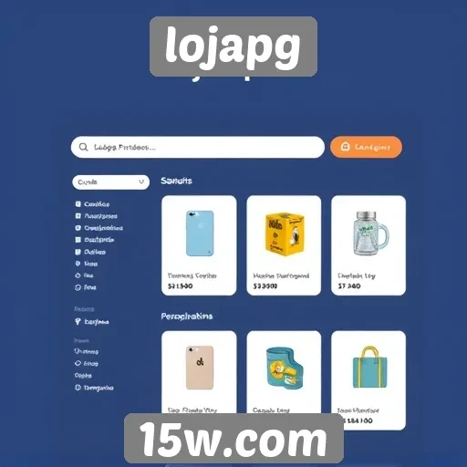 Experiência do usuário na navegação do lojapg